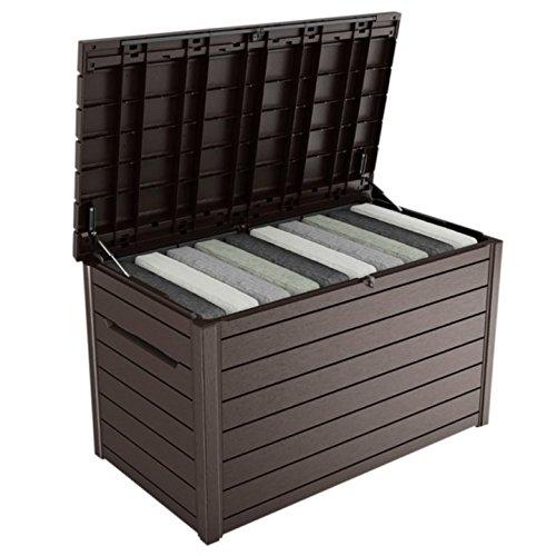 Coffre de rangement extérieur Keter XXL 230 gallons en plastique pour terrasse, jardin ou mobilier de jardin - 870 litres