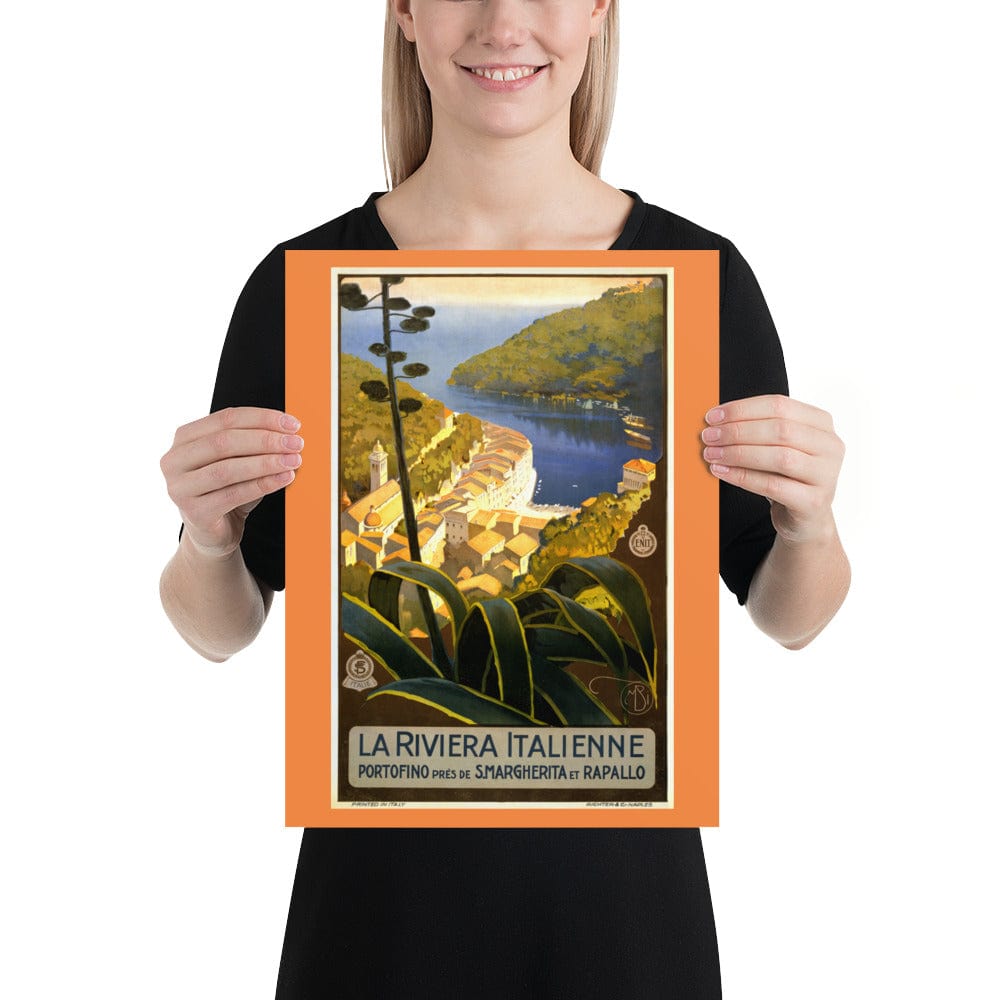 La Riviera Italienne - Portofino Poster