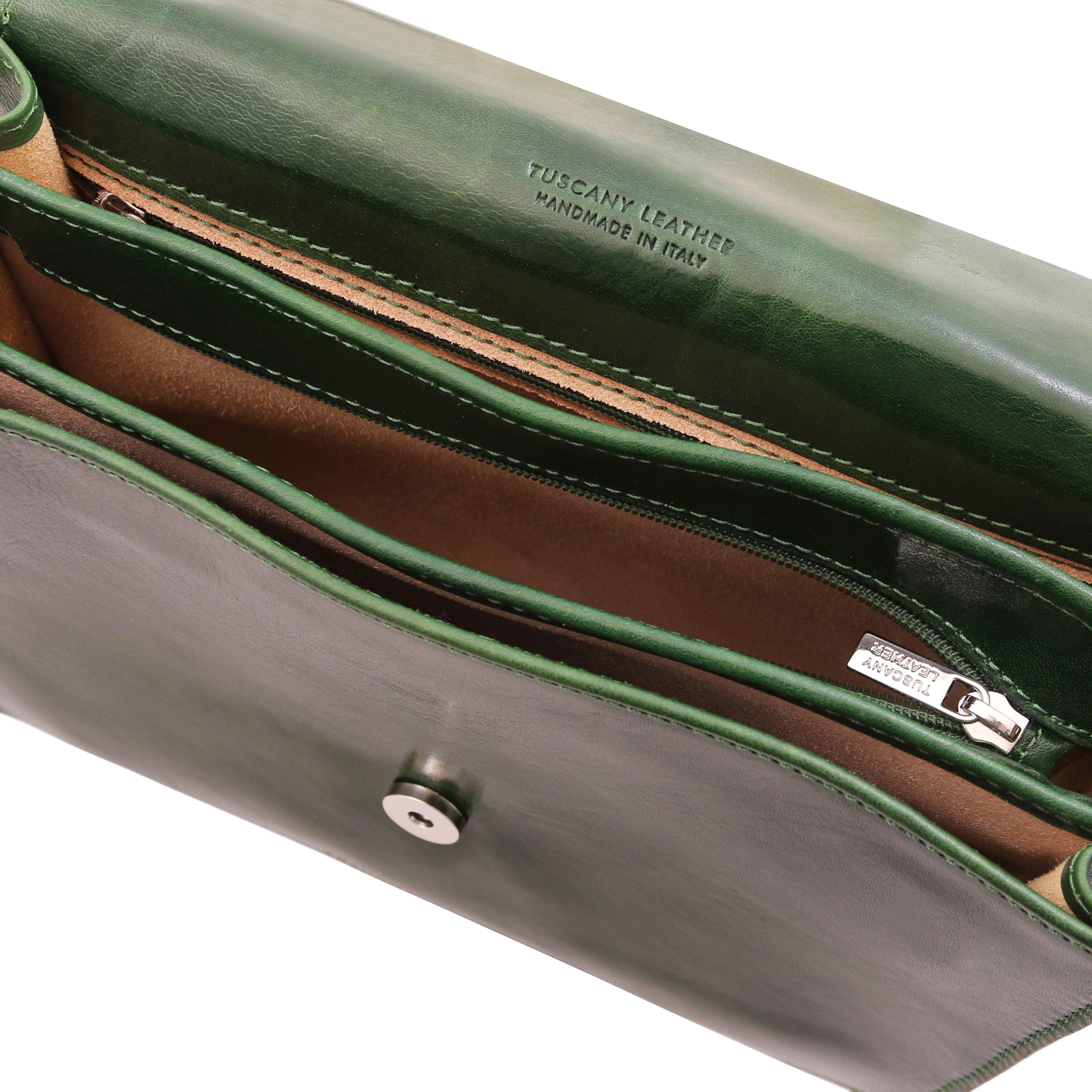 Greta - leather saddle bag | TL141958