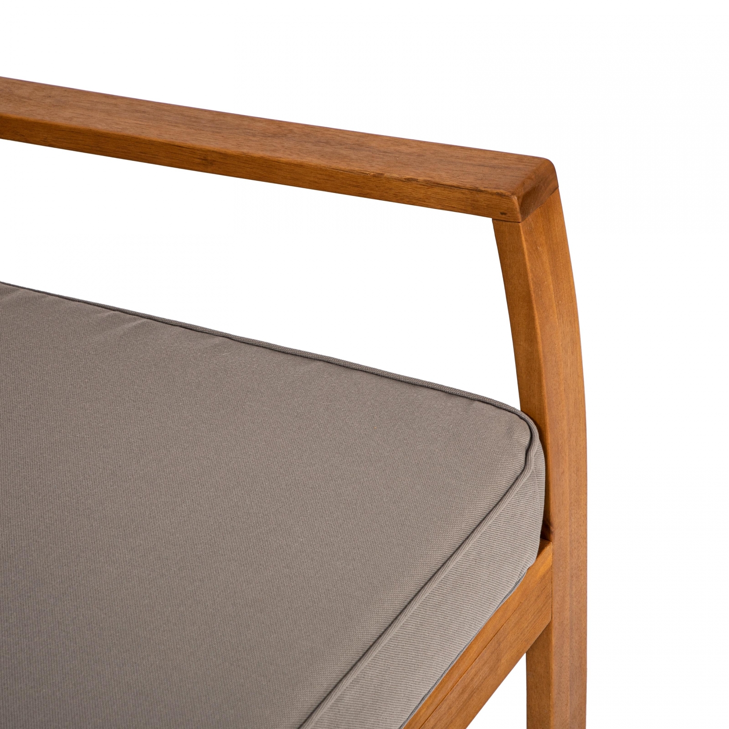 Bali Eck-Gartenmöbelset + Akazienholztisch