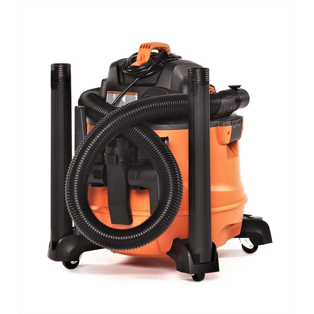 Aspirateur eau et poussière NXT 2025 14 gal / 6,0 HP (puissance maximale) avec kit voiture haut de gamme – RIDGID HD1401