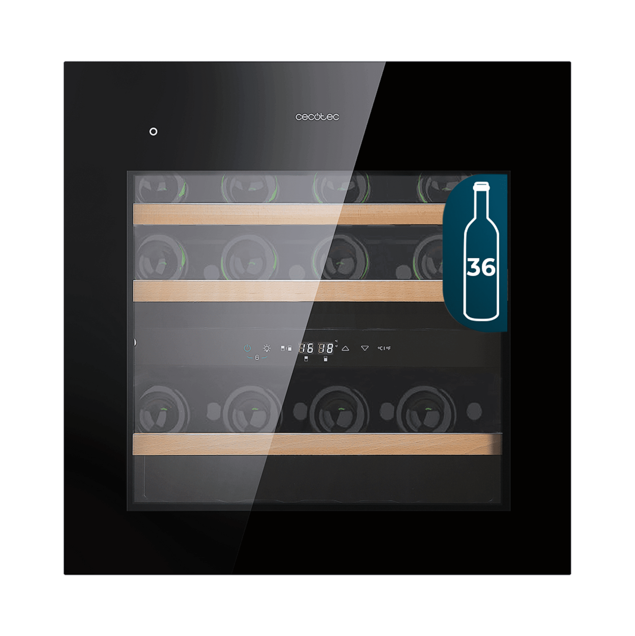 GrandSommelier Duo 36000 Touch Sort Kompressor