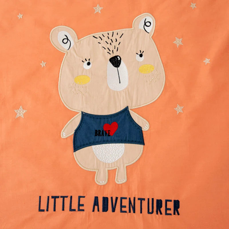 Baby-Teddybär-Baumwollapplikations-Stickset