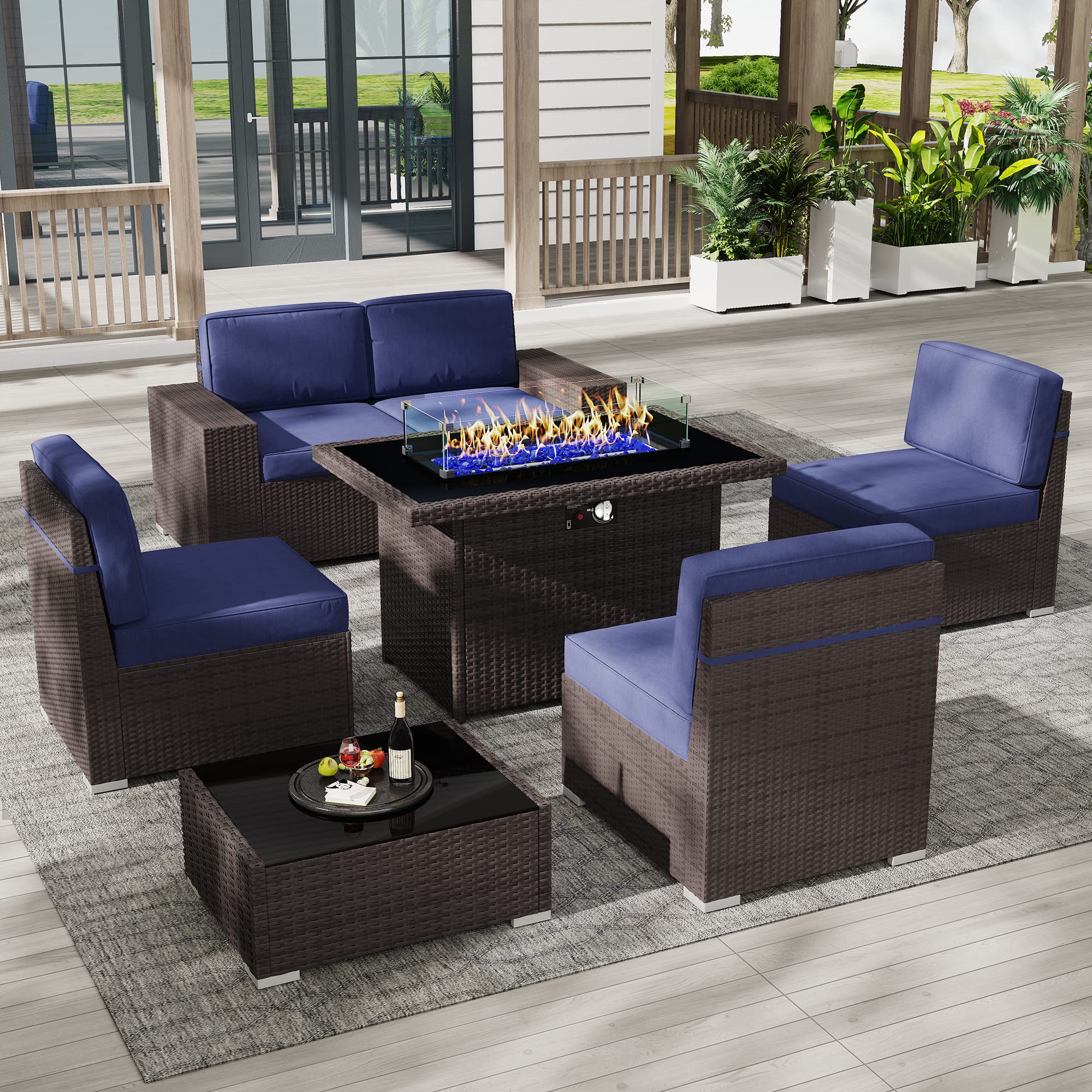 LayinSun udendørs sektionsmøbler til samtaler