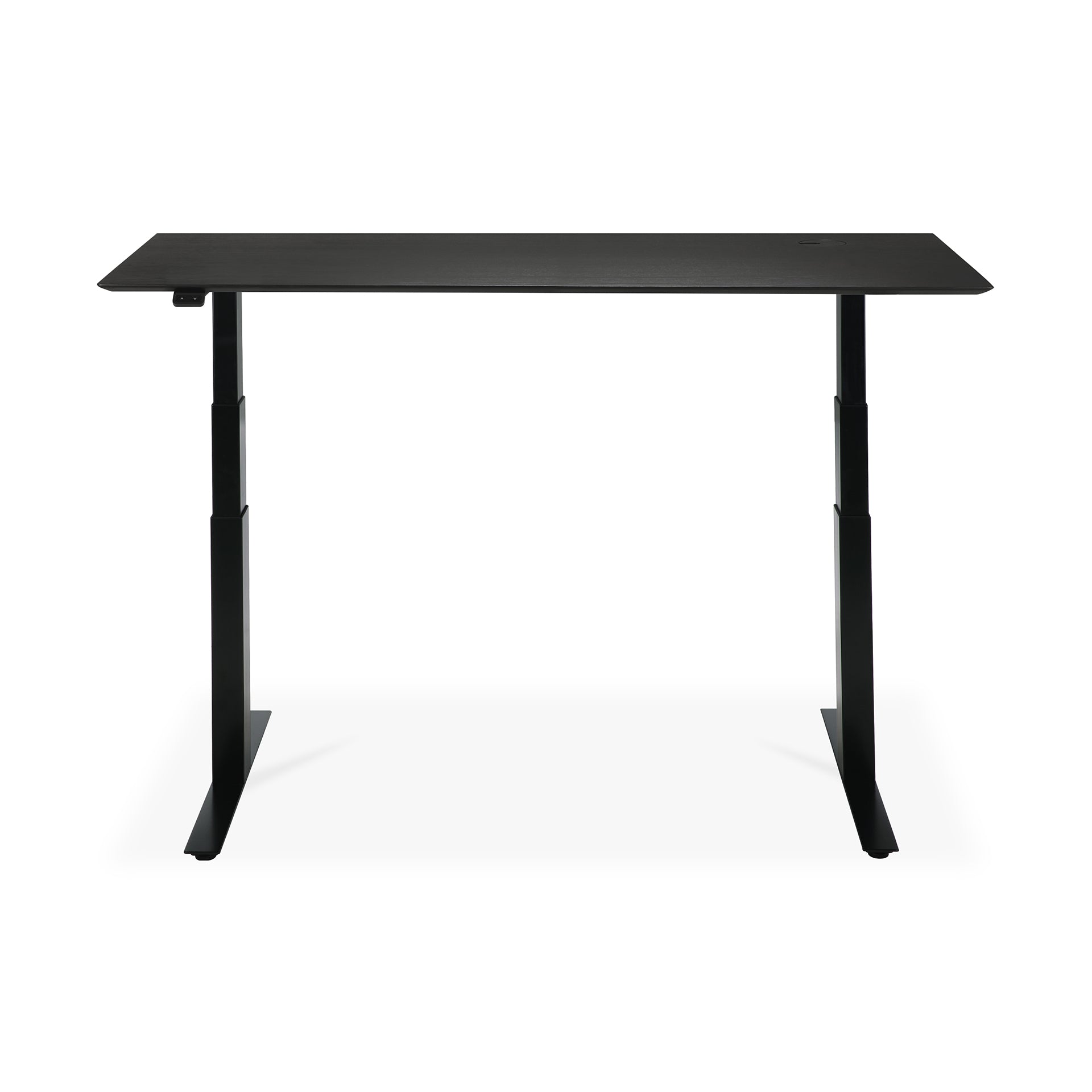 Bok Adjustable Desk - Black Oak