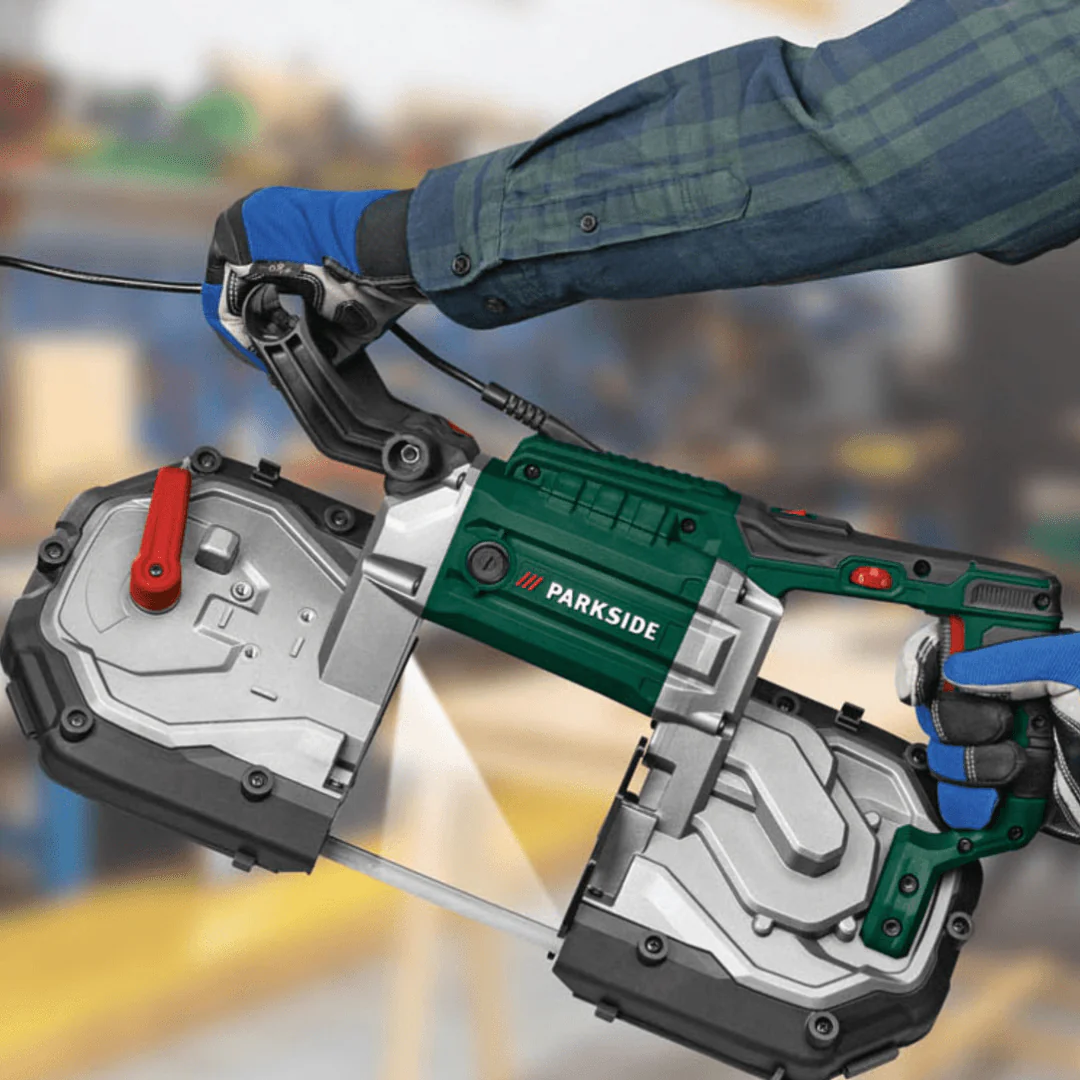 2025 PARKSIDE PMB 1100 B2 Metalbåndsav | Præcis og kraftfuld skæring