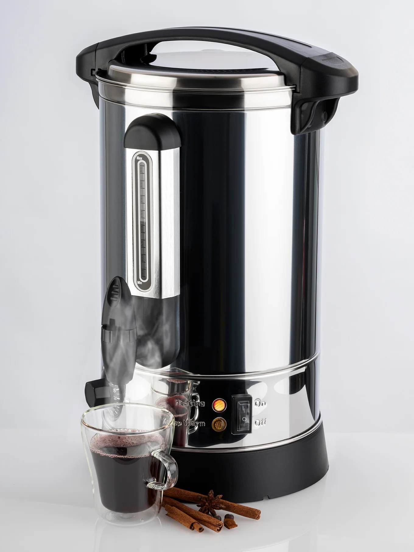 2025 Heißgetränkespender 6,9 l 1500 W Edelstahl