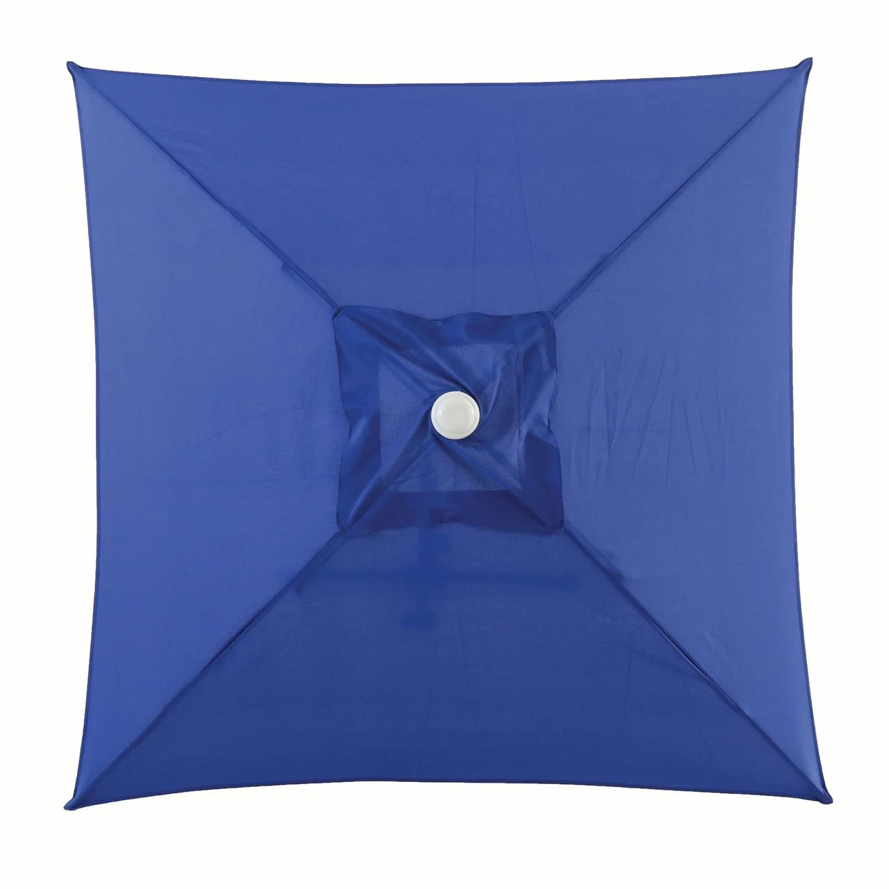 2025 Mainstays Albany Lane 6-delt udendørs spisebordssæt med parasol. Stål. Rød