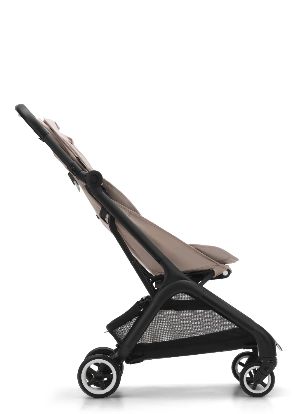2025 Butterfly Barnevogn Sort / Ørkensand