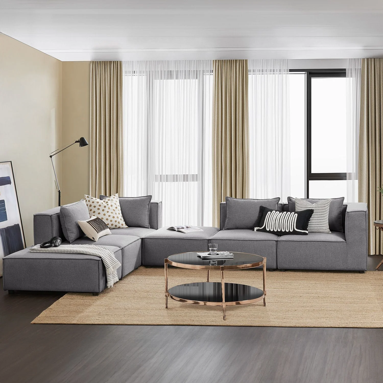 Canapé modulaire Domas XXL 2025 – salon modulaire