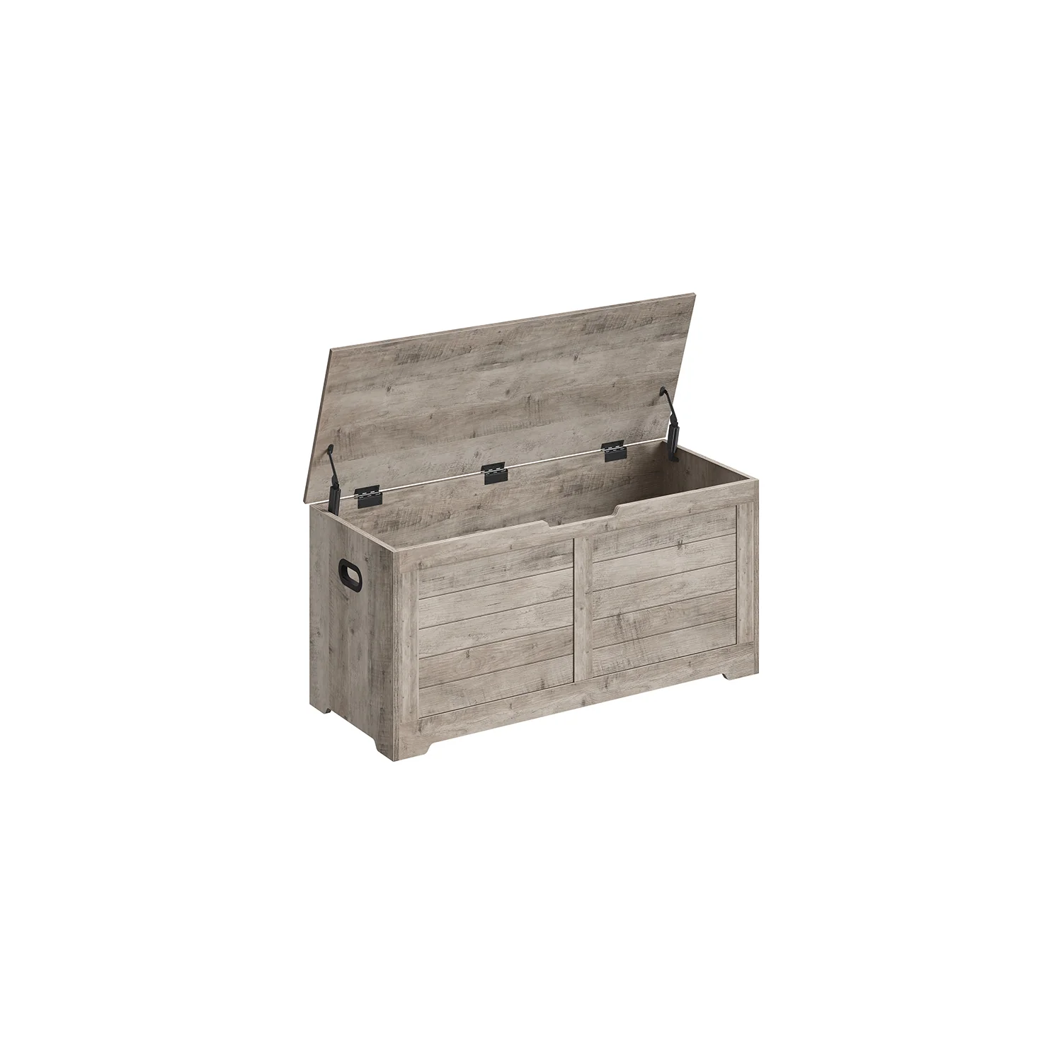 Moderne stil opbevaringsbænk med ottomansk design