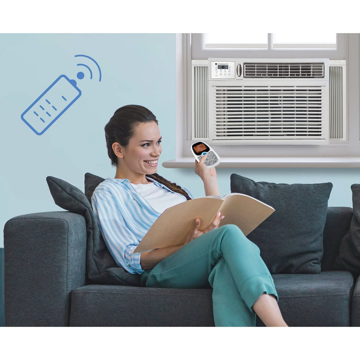 Arctic King 18.000 BTU vinduesklimaanlæg med fjernbetjening