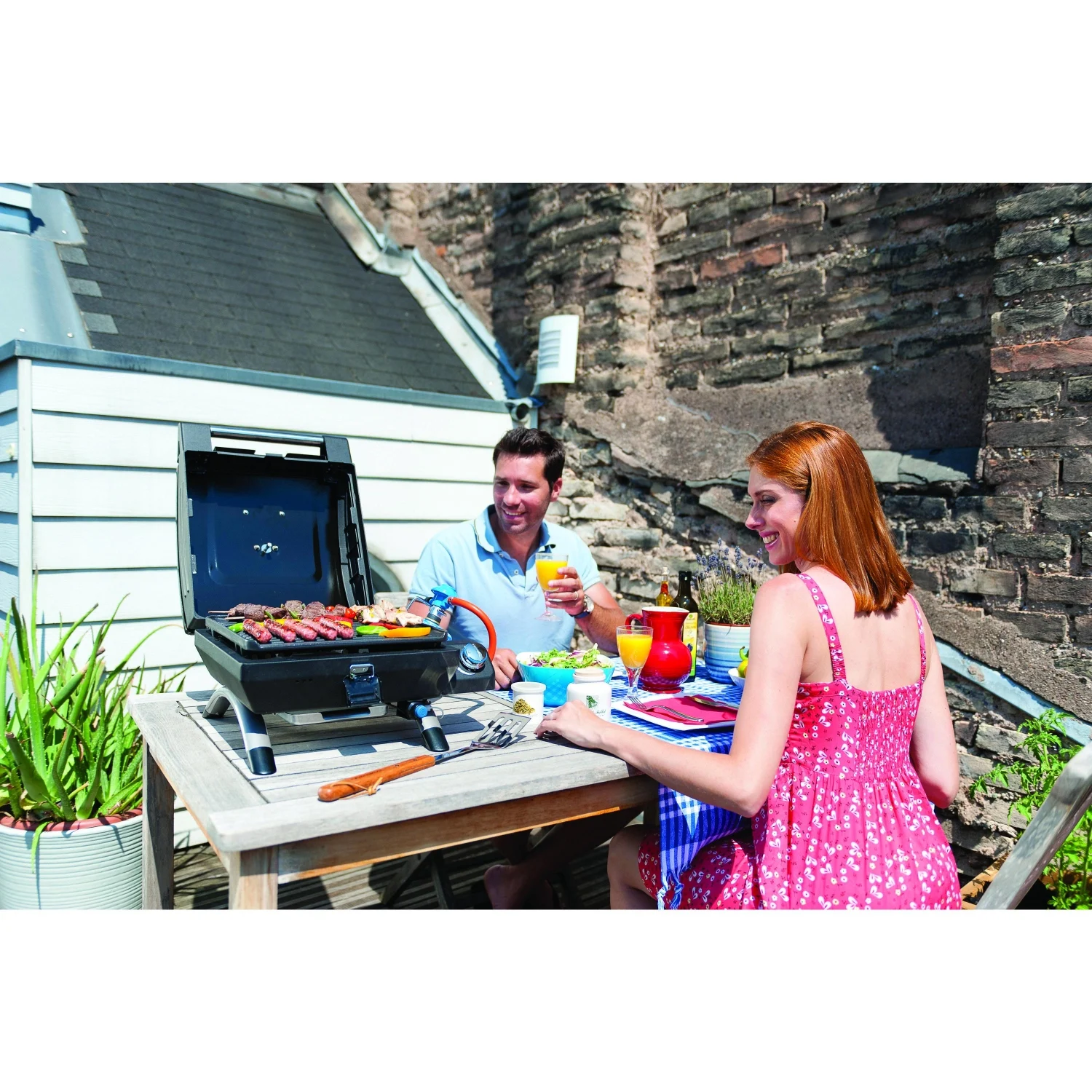 Gasgrill der Kompaktserie mit 1 Brenner