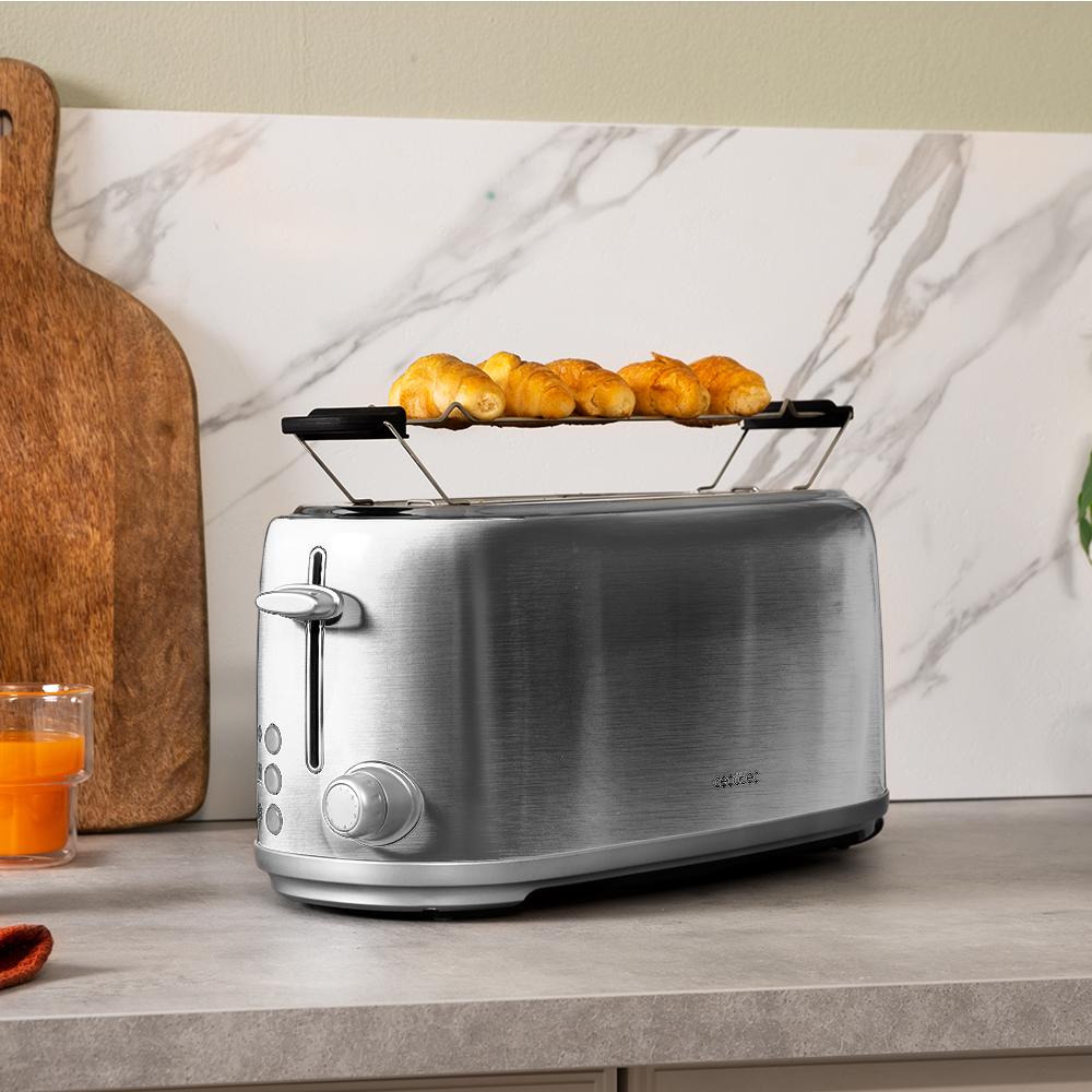 Toast&Taste 1600 Retro Dobbelt Rustfrit Stål