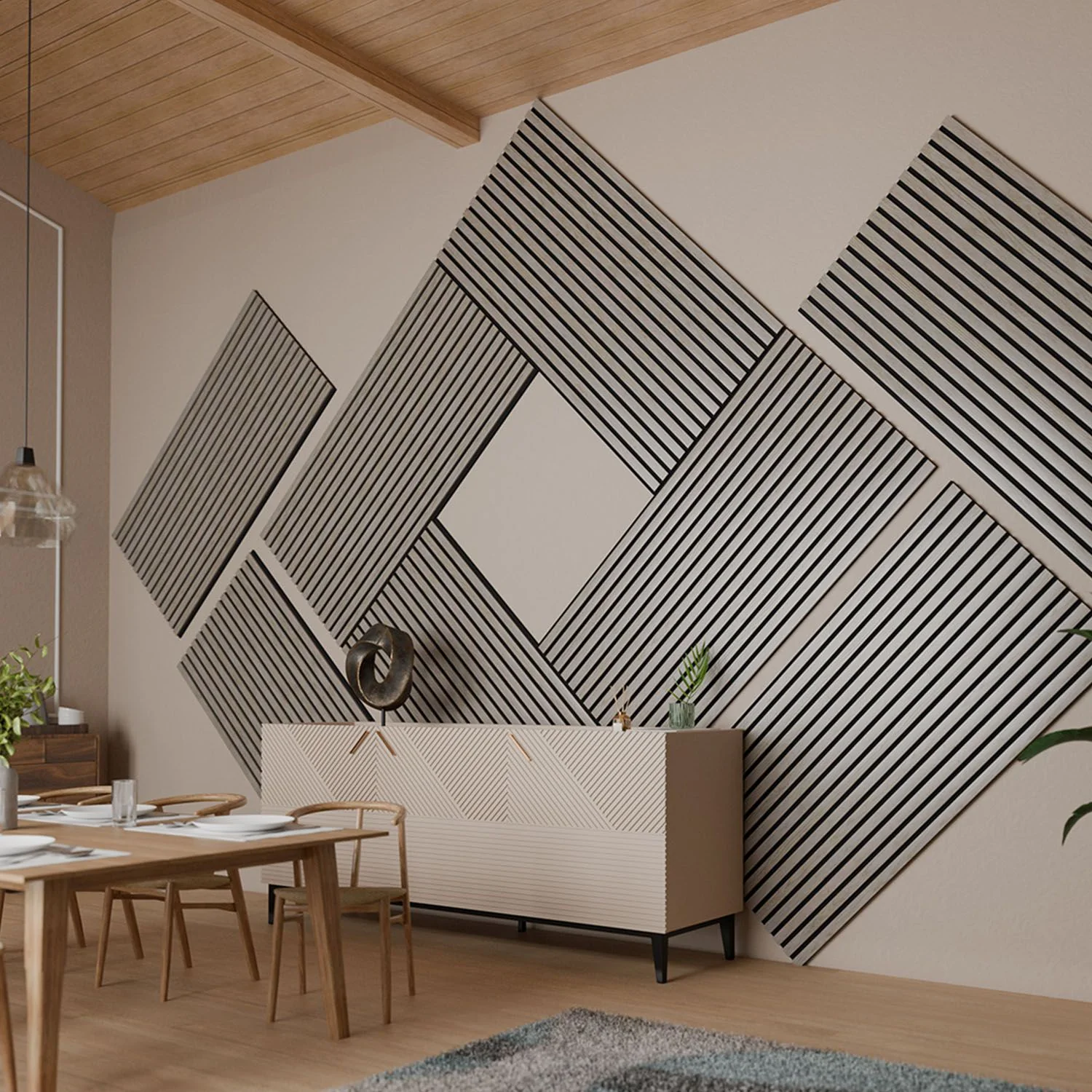 2025 panneaux muraux acoustiques par lot de 4