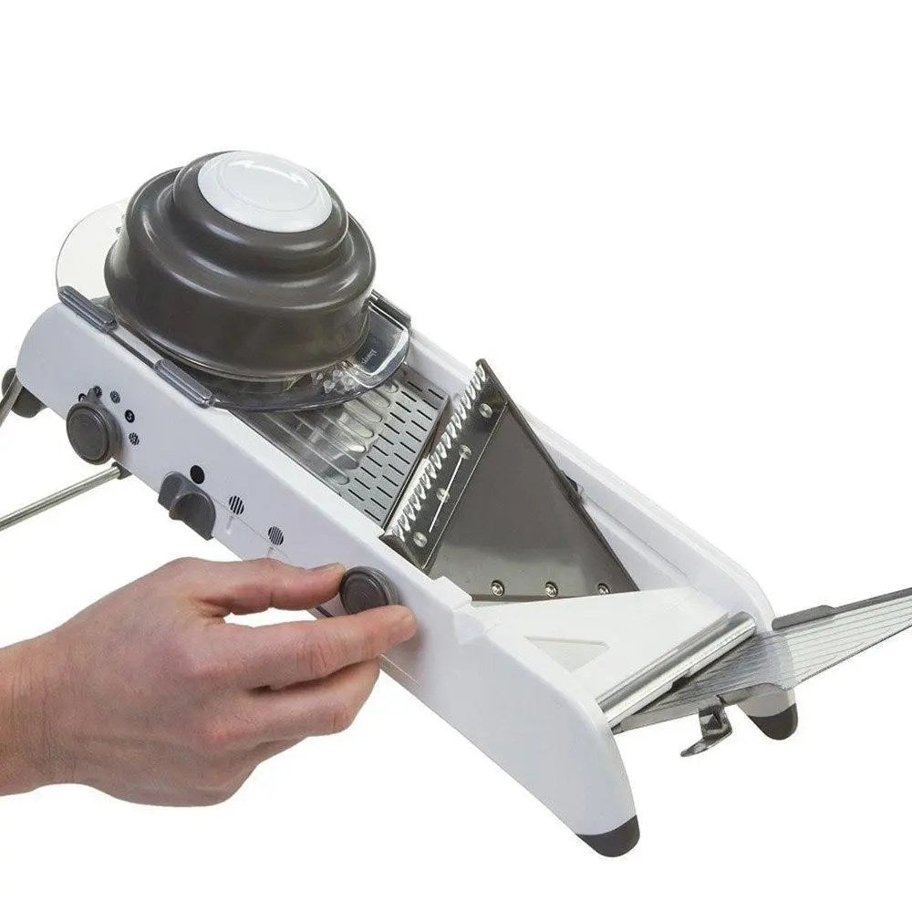 Mandolinenschneider für Salate, Zwiebeln und Gemüse