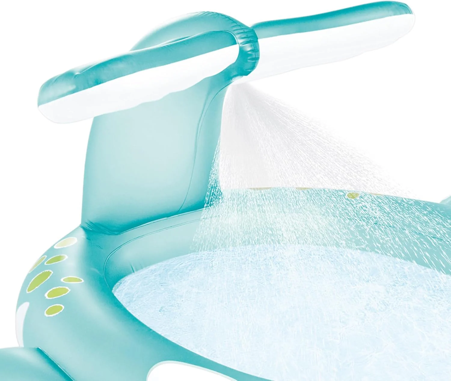 Intex Jungle Adventure Oppusteligt Legeområde – Pool med Rutsjebane og Vandlege til Børn