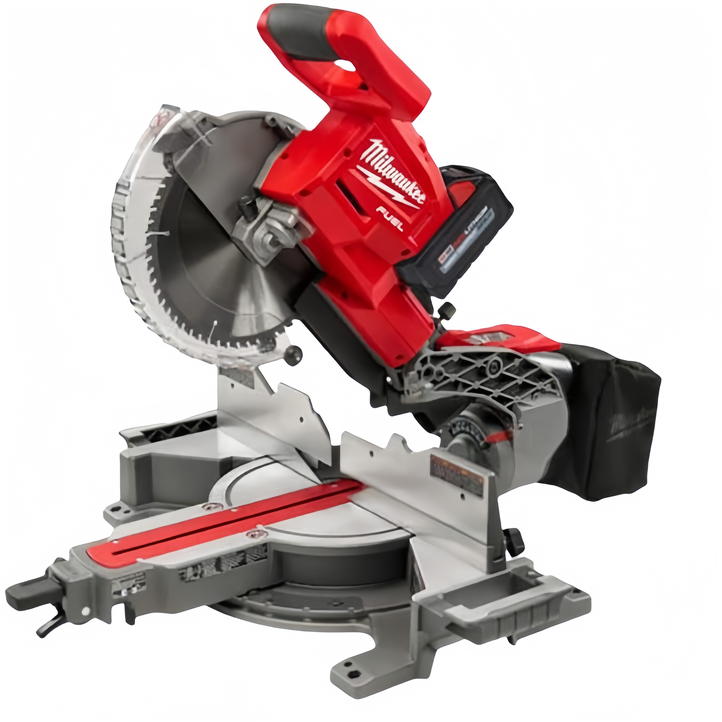 M18 FUEL 18V 10-tommer dobbelt-skråskærende geringssavsæt med børsteløs motor og 8,0 Ah batteri – model 2734-21