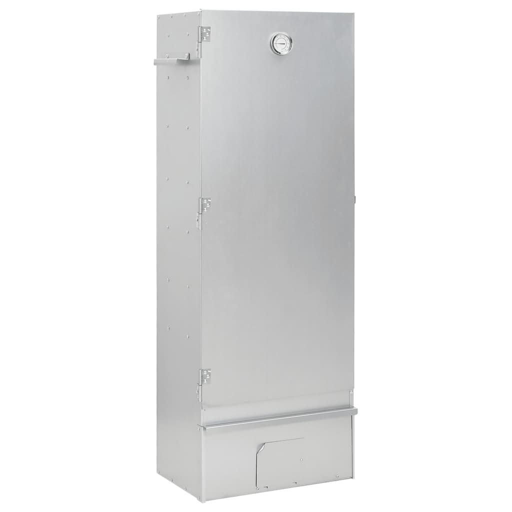 Räucherofen mit Holzspänen, verzinkter Stahl, 44,5 x 29 x 110 cm, Vidaxl