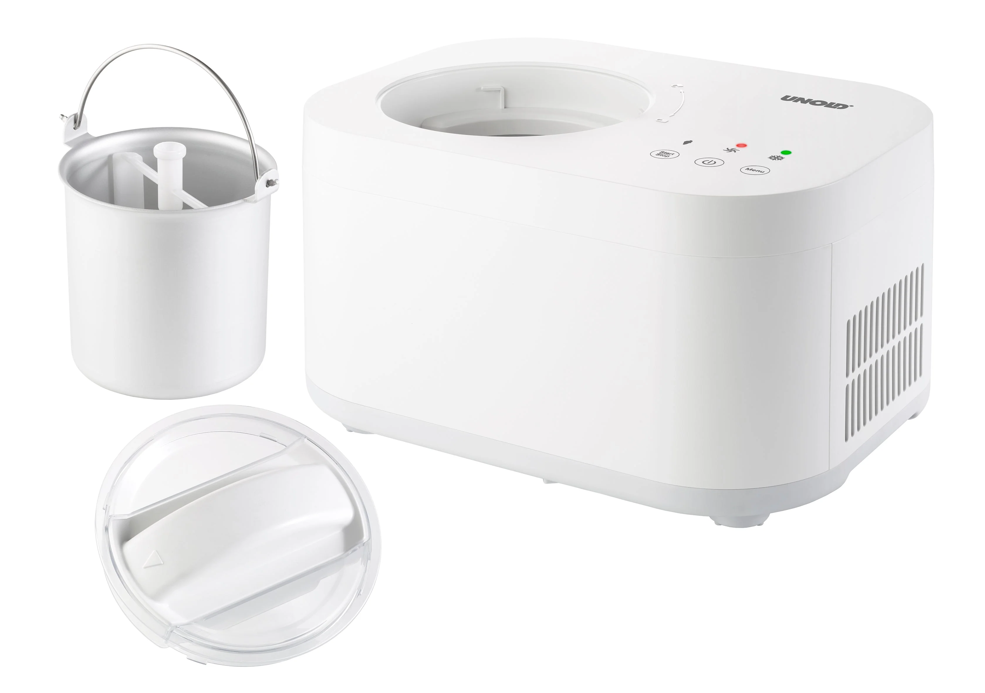 2025 Snesorbetmaskine med opskriftsbog 1 L