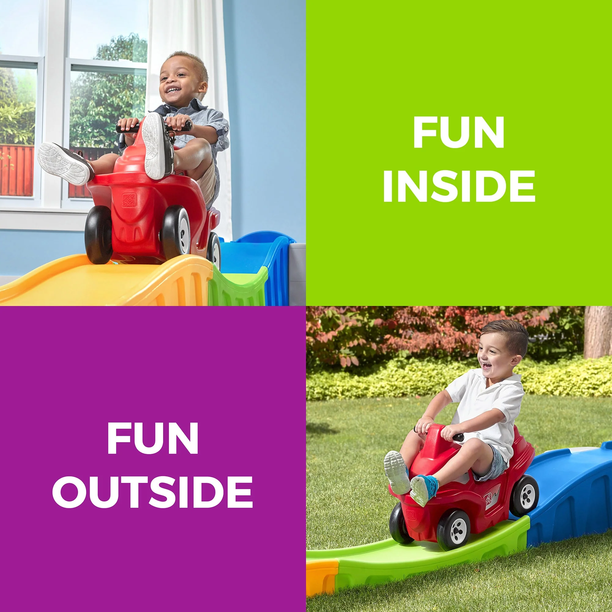 Up & Down™ jubilæumsudgave rutsjebane med ATV-stil vogn