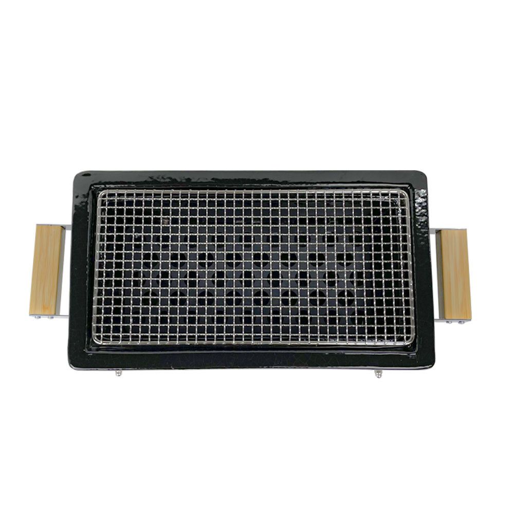 Traditioneller japanischer rechteckiger Tischgrill (Sumib)