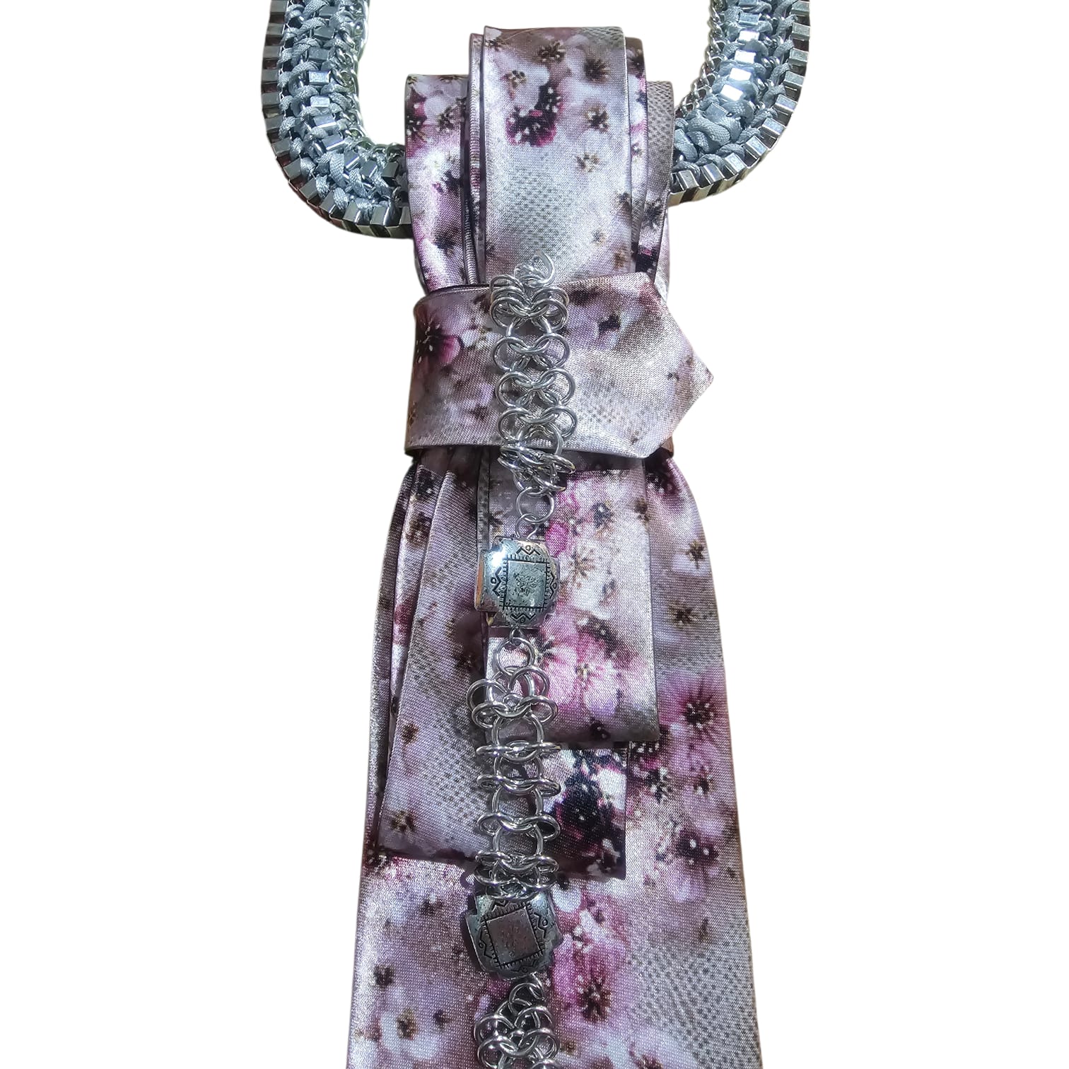 Cherry Blossom 4-in-1 Jeweled Tie