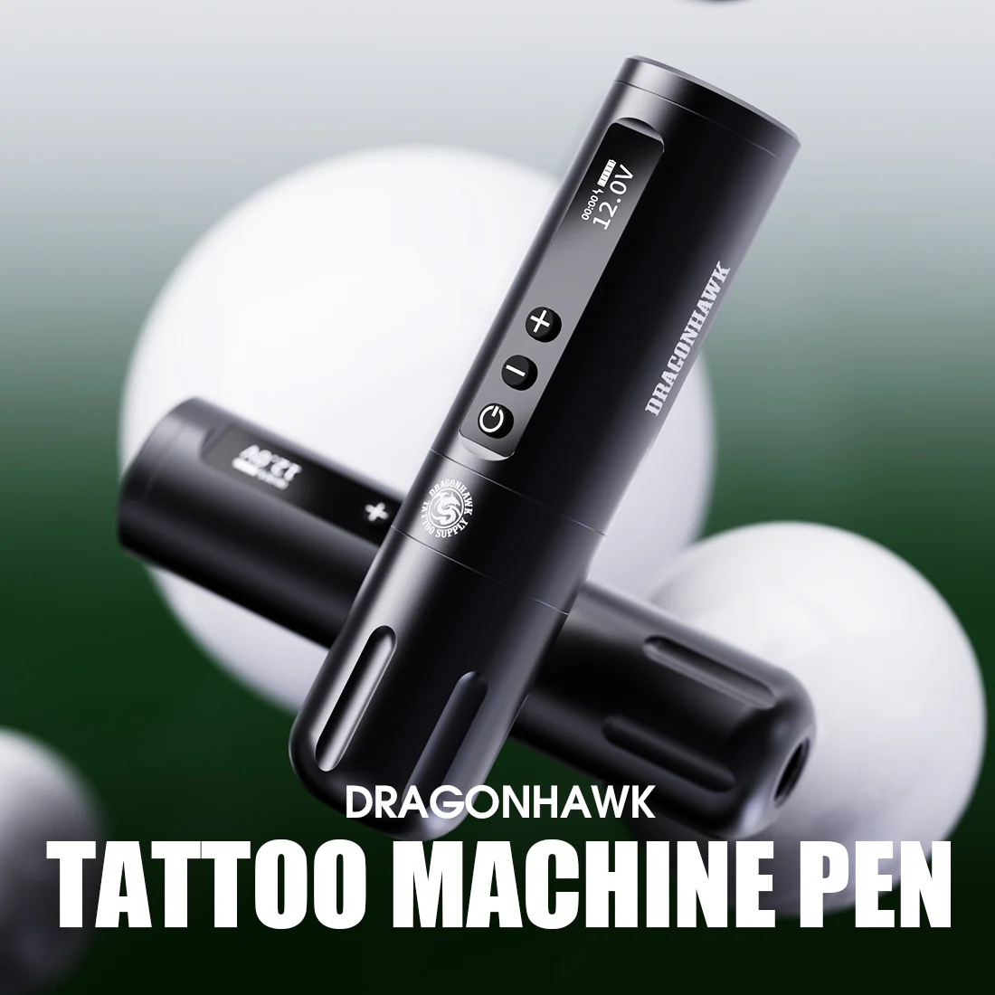 Dragonhawk X10 Anfänger-Kit Kabelloser Tattoo-Stift mit 3,5 mm Strichstärke
