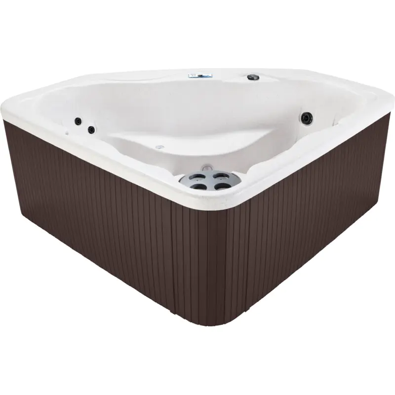 Lifesmart Spas – Plug and Play Spa 110 volt. 3 personer. 17 dyser med ozonisator – Espresso Color
