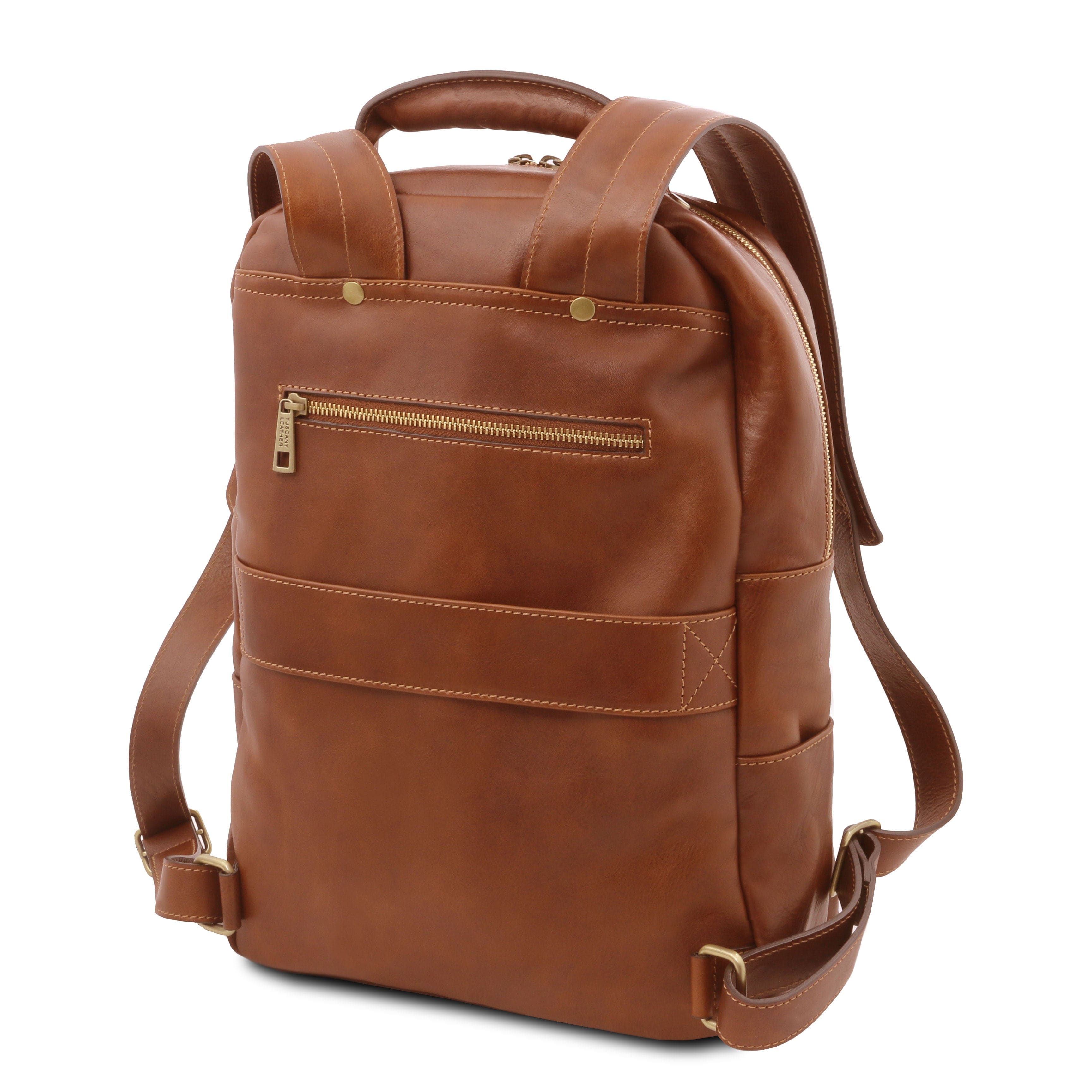 Melbourne - Italian leather laptop backpack | TL142205