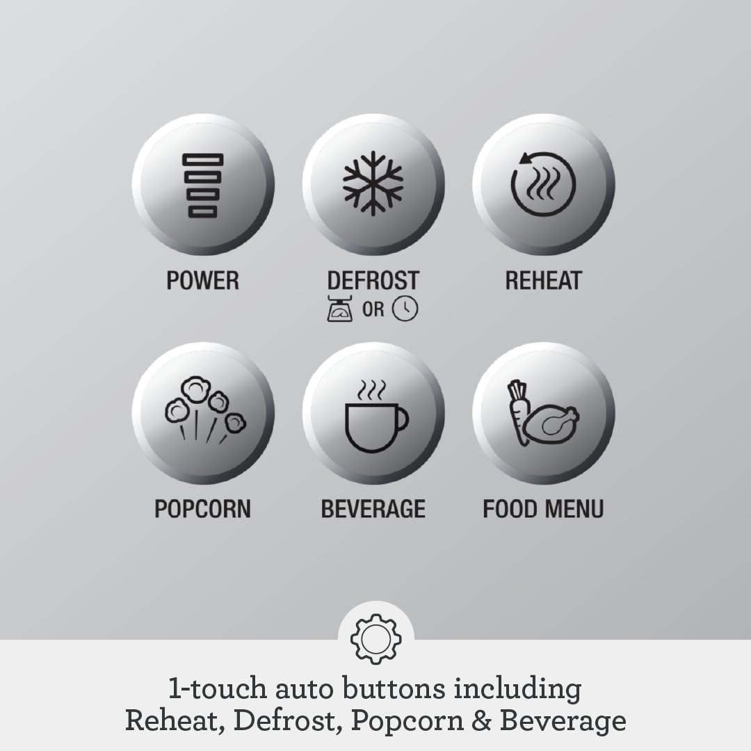 Micro-ondes de comptoir compact Breville BMO650SIL1BUC1 (2025)