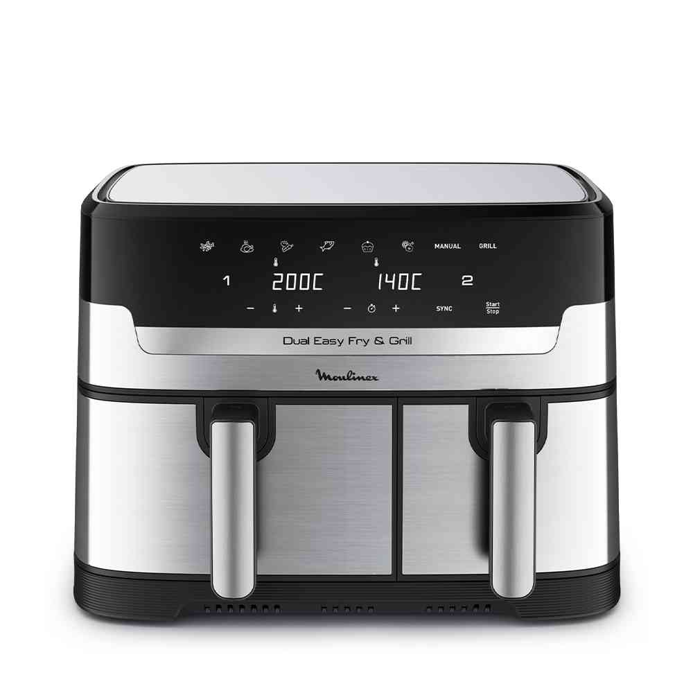 2025 Moulinex Easy Fry & Grill Dobbelt Airfryer 8,3 liter