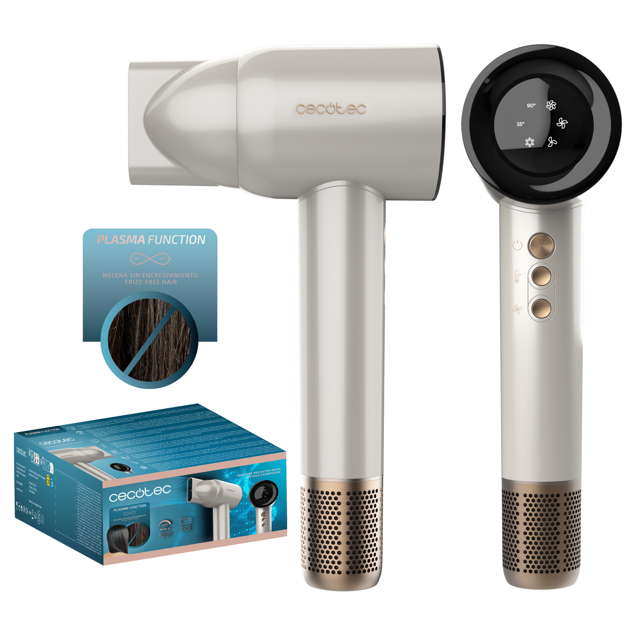 IoniCare RockStar Nano IonTech Champagne