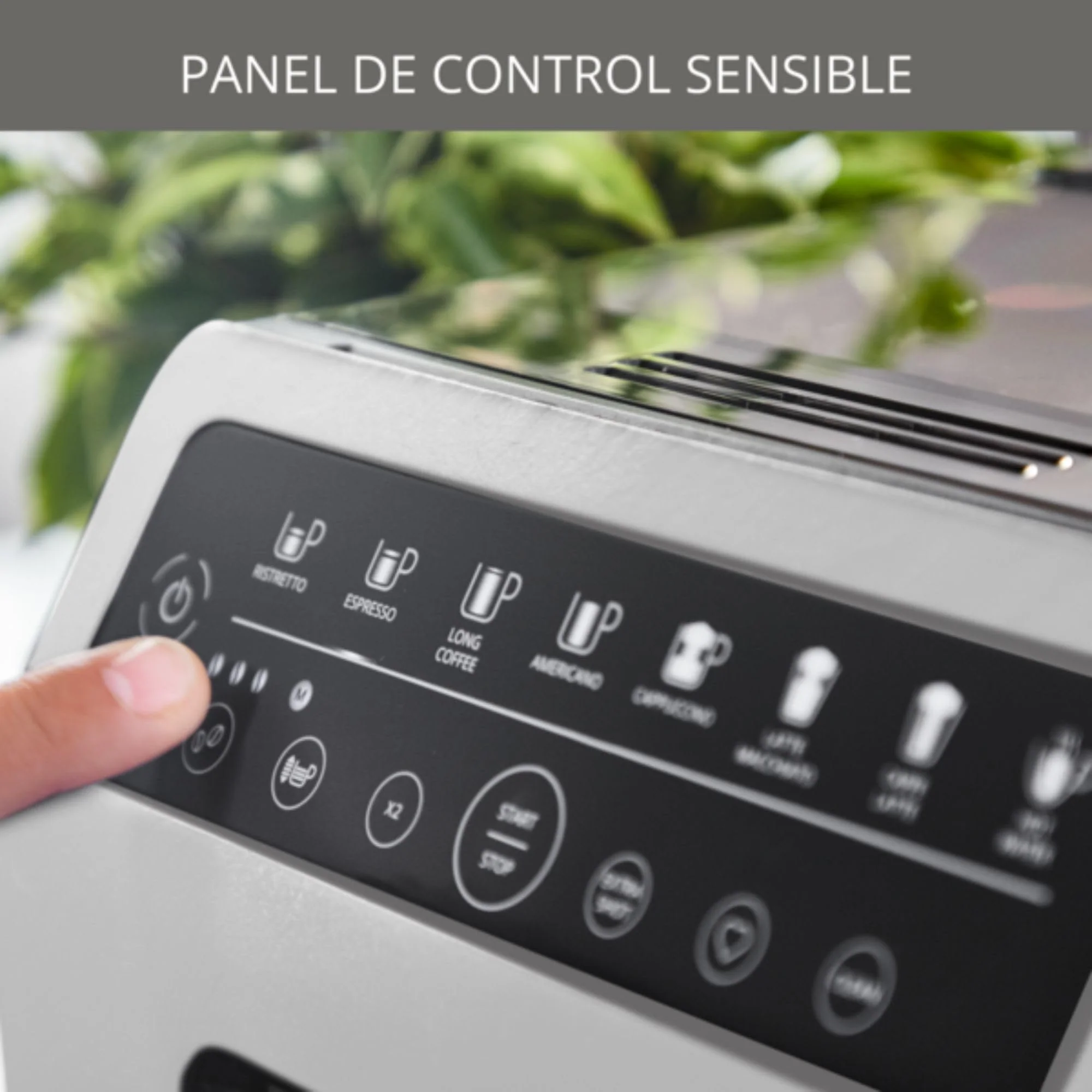 Krups Intuition Experience 2025 – Kaffeevollautomat. Farb-Touchscreen. Kontrollleuchten. 17 individuell anpassbare Getränke. Eigene Rezepte. Edelstahl.