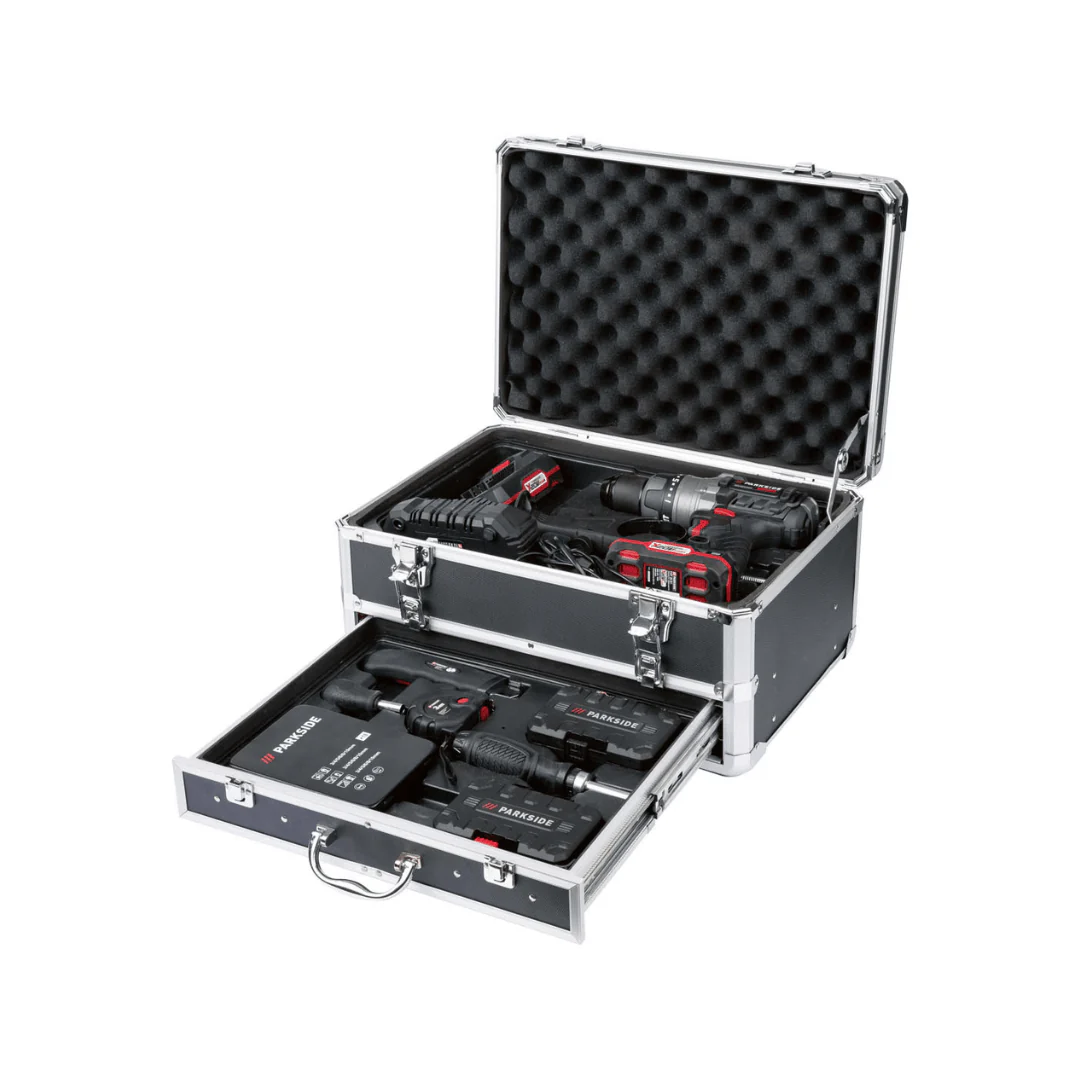 2025 PARKSIDE PERFORMANCE Akku-slagboremaskine med tilbehør »PSBSAP 20-LI B2«. 20 V