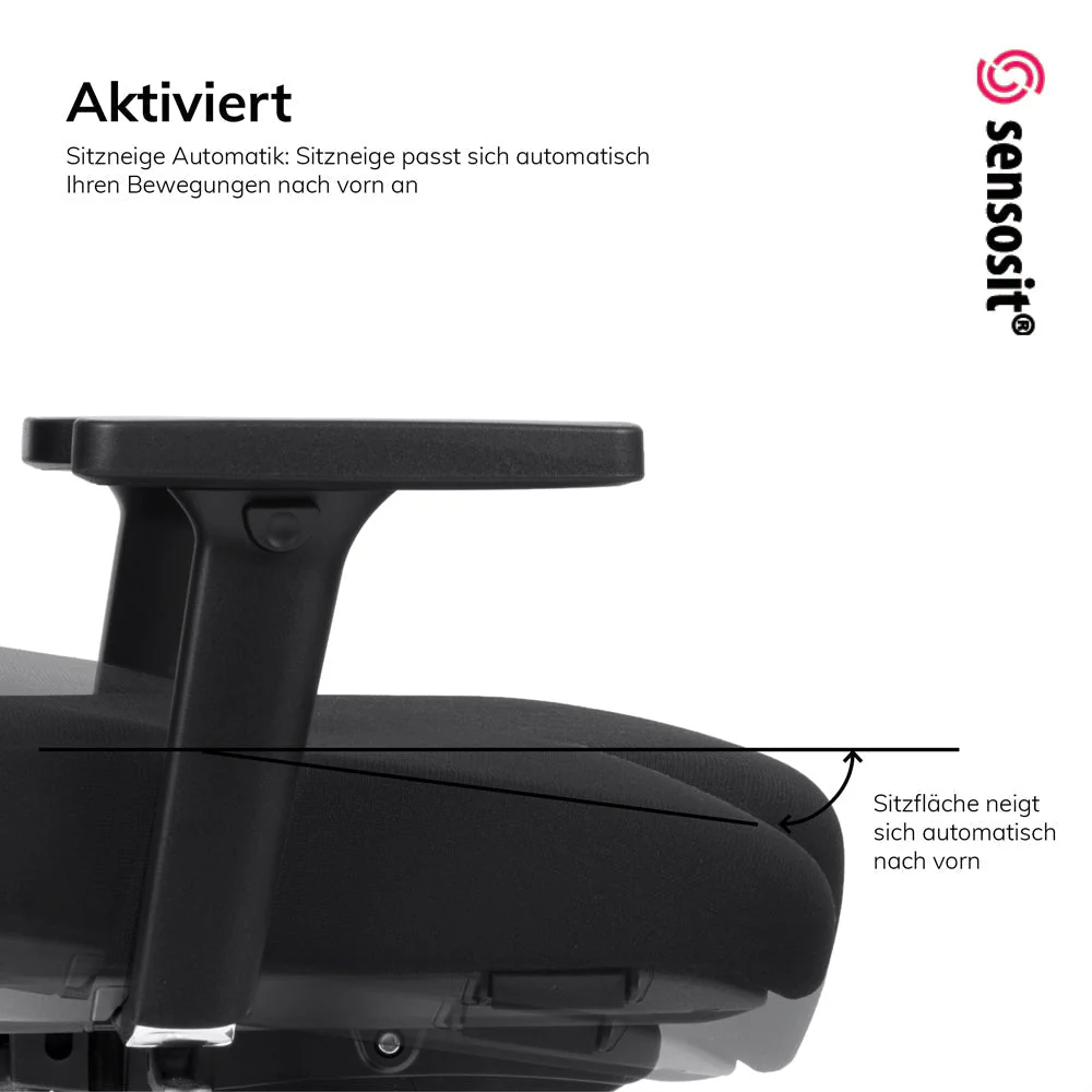 2025 Slow Agilis AG10 Ergonomisk Kontorstol RYGFRELSEN – Komplet Udstyr – 4D Armlæn