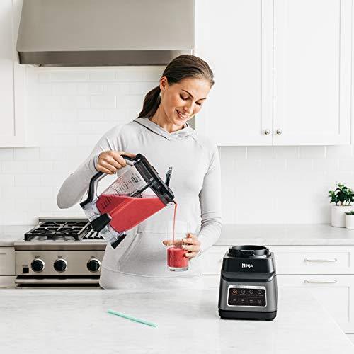 Blender Ninja BN701 Professional Plus 2025 avec Auto-iQ. Capacité maximale de 1,9 L. Bol broyeur inclus. Gris.