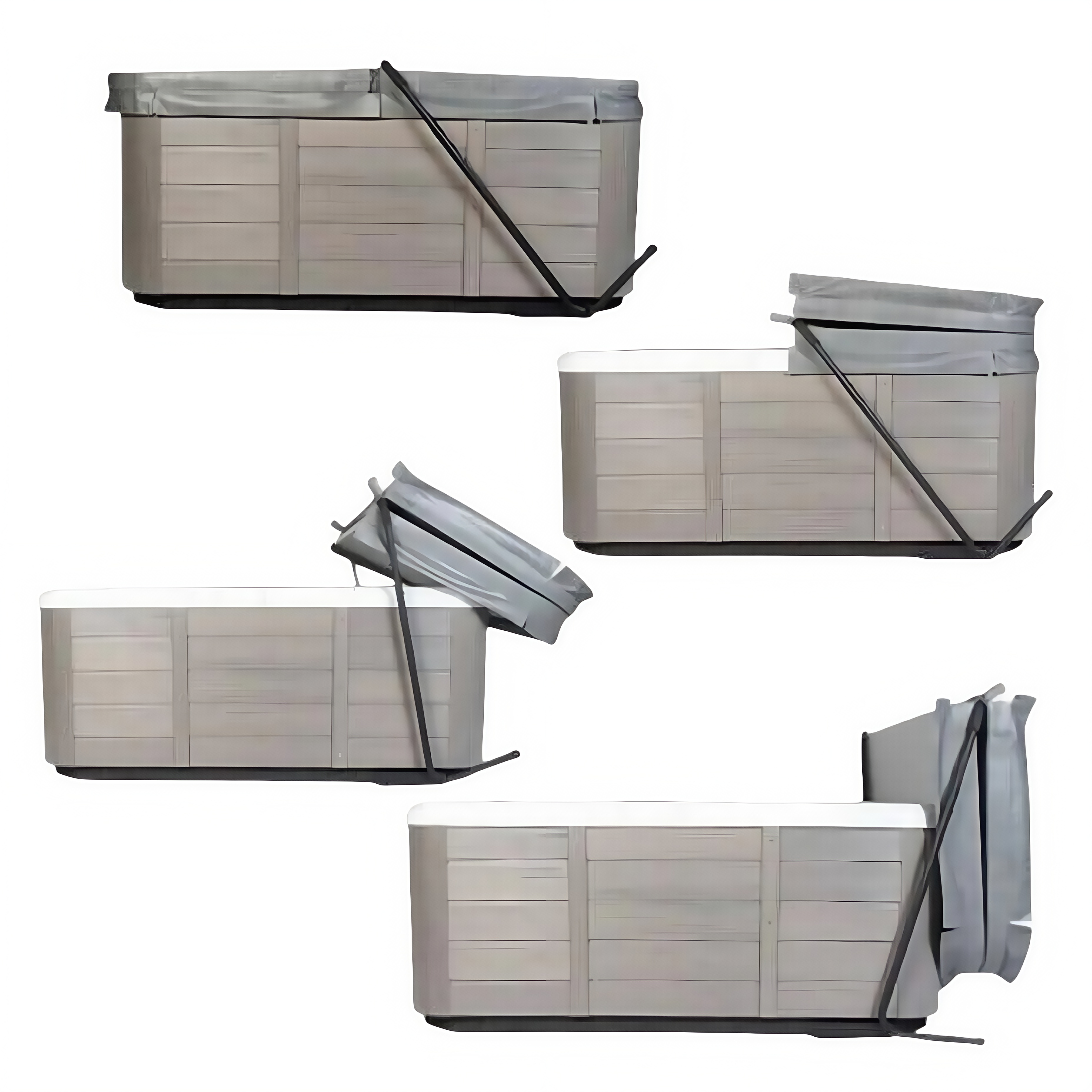 Abdeckungsheber für Whirlpool-/Spa-Abdeckung Modell ROCK IT – NEU