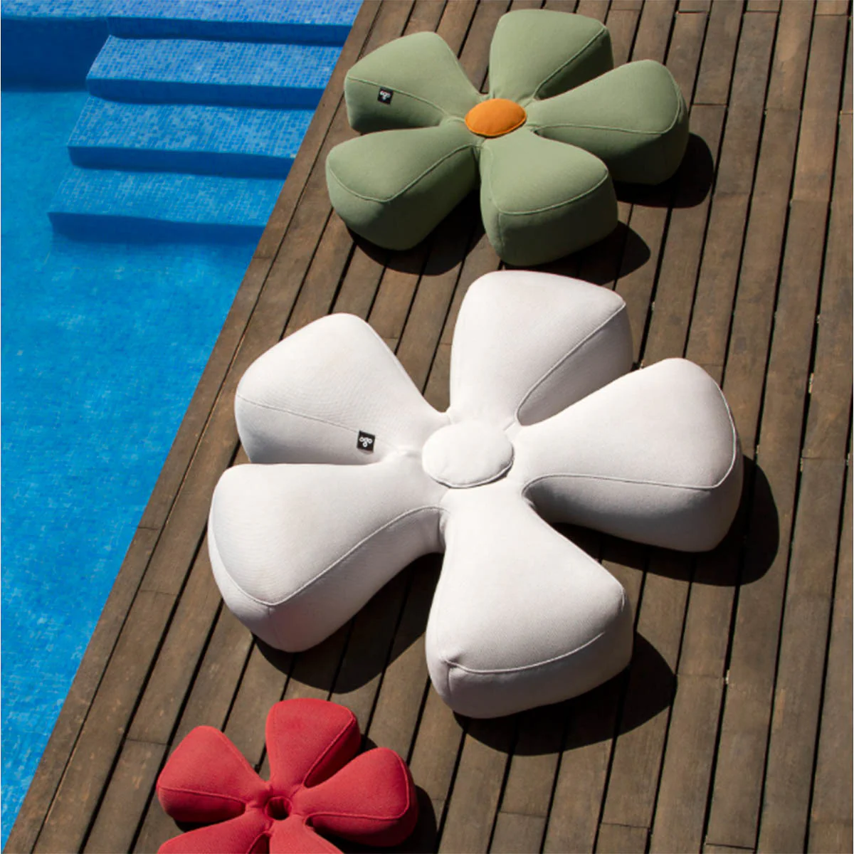 Schwimmender Blumensitz