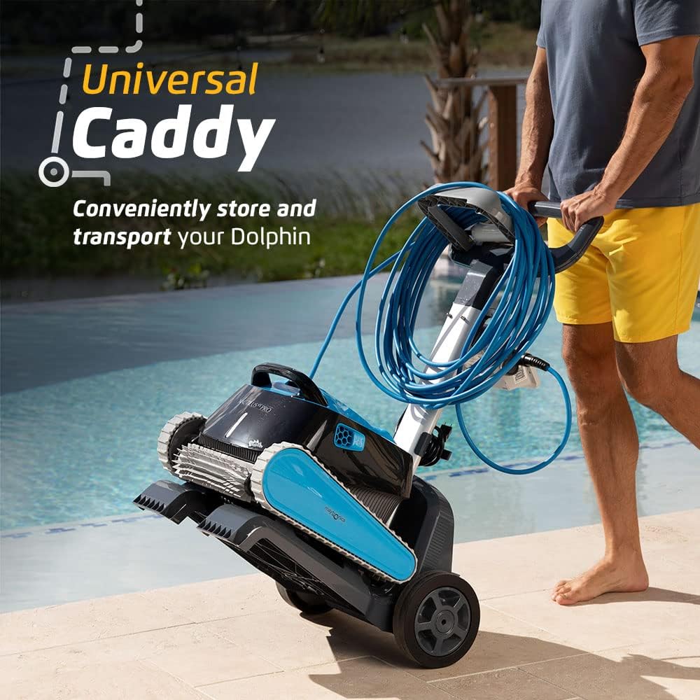 Robot nettoyeur de piscine Dolphin Nautilus CC 2025 pour piscines jusqu'à 10 mètres – Brosse pour grimper aux parois