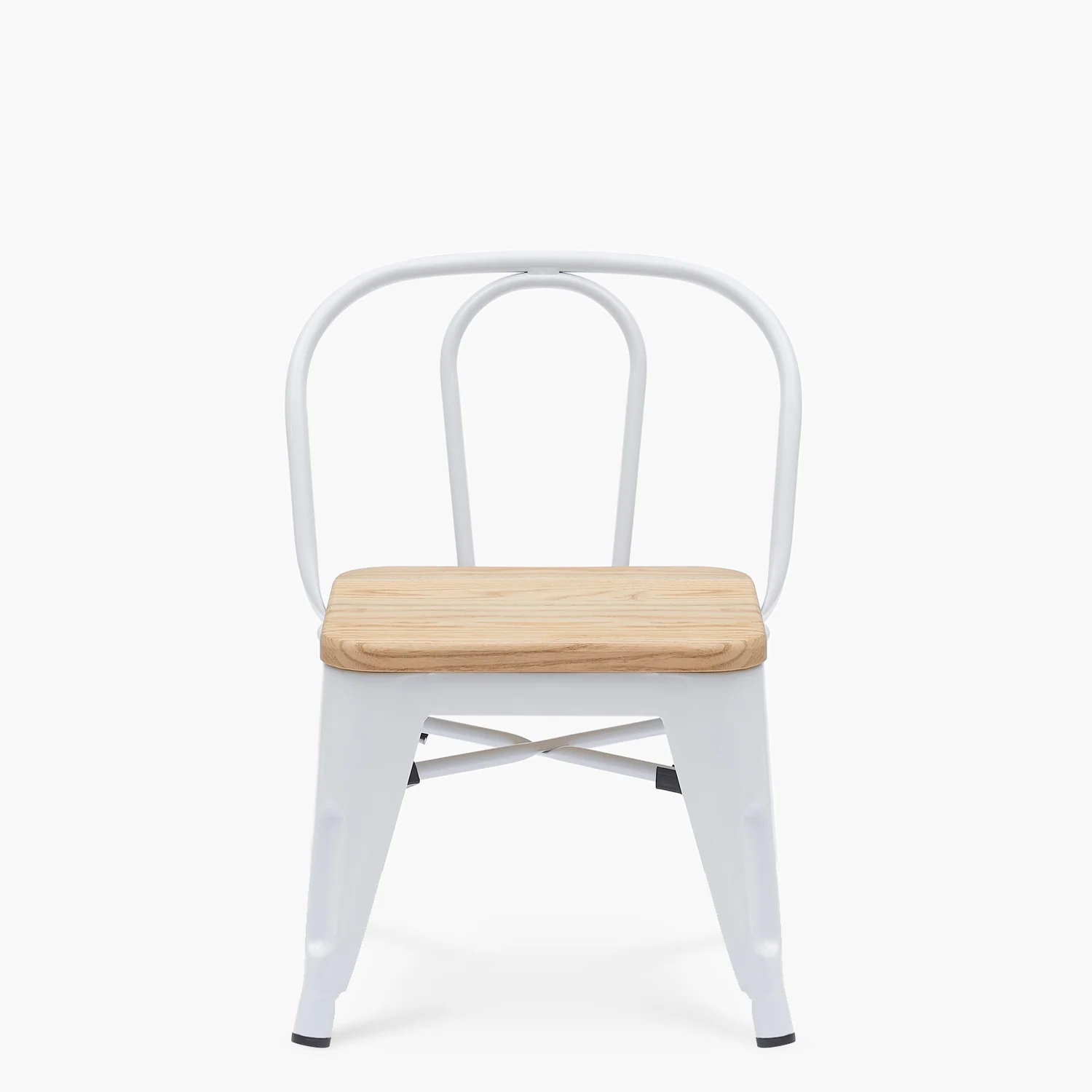 Ensemble 2025 : Table et 2 chaises pour enfants Becca Natura/Blanc