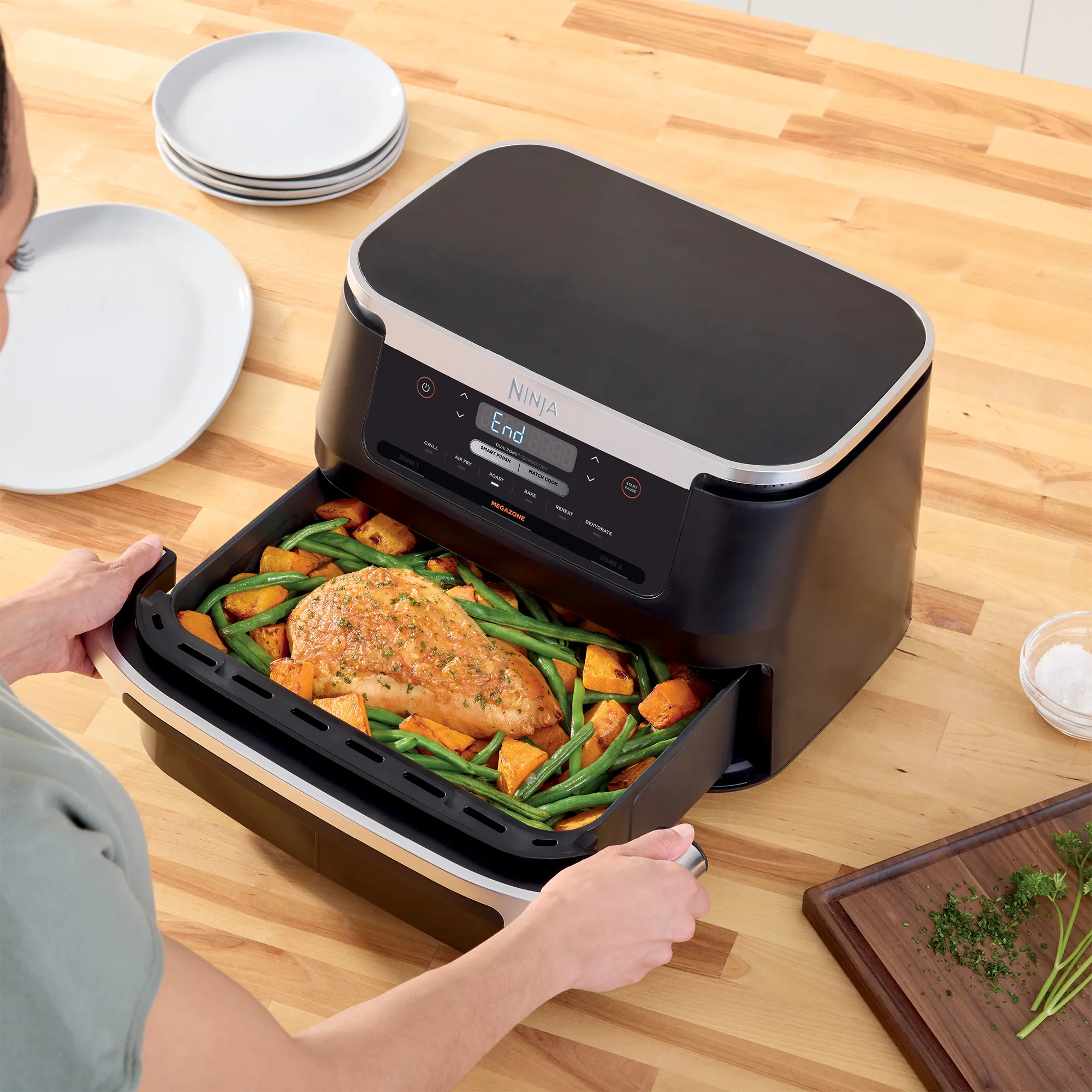 2025 Ninja FlexDrawer™ Airfryer med 6,6 L MegaZone™