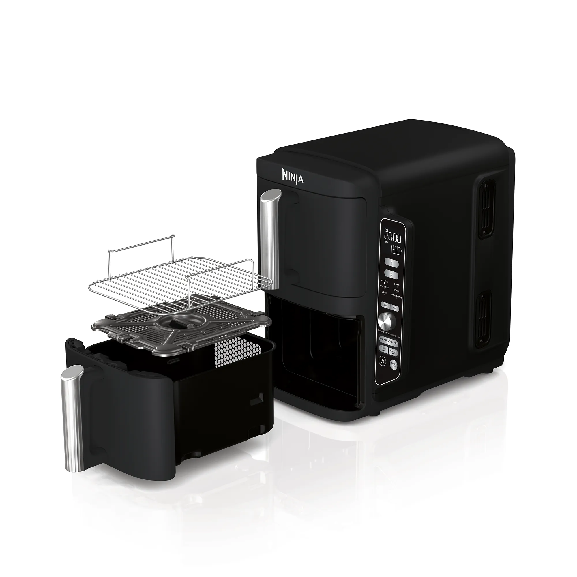 2025 Ninja DoubleStack™ XXXL 9,5L airfryer med 2 skuffer