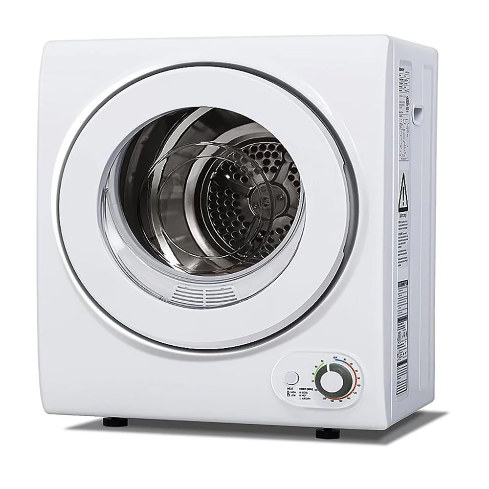 2025 EUHOMY 110V bærbar tørretumbler til lejligheder, autocampere og kollegieværelser