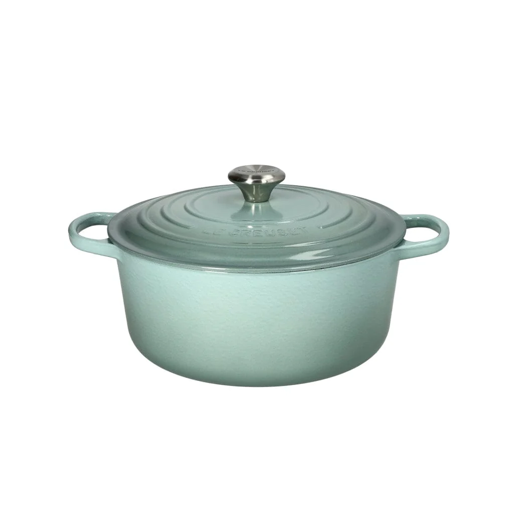 2025 Le Creuset - Signature Rund Gryderet, Havsaltfarve, 24 cm, 4,2 l