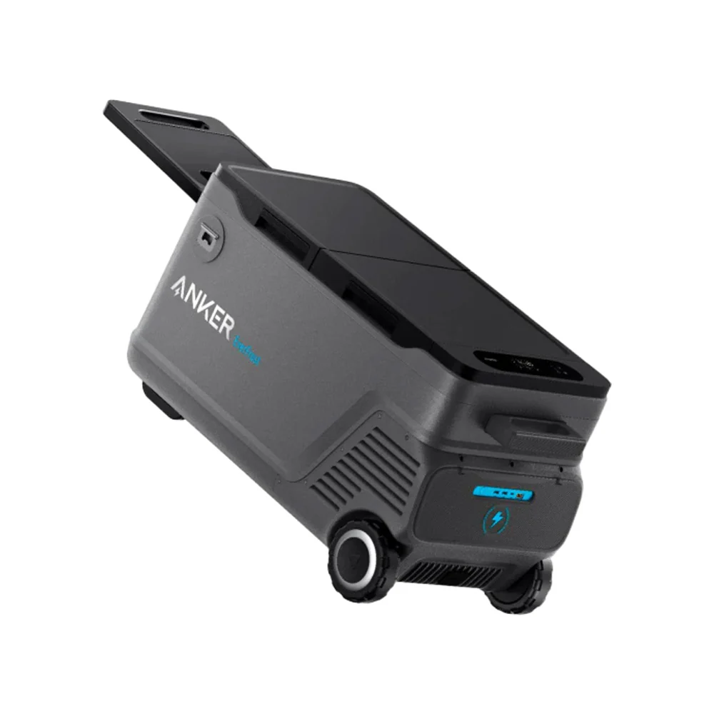 2025 Anker EverFrost elektrisk køleskab med to zoner. 50 liter