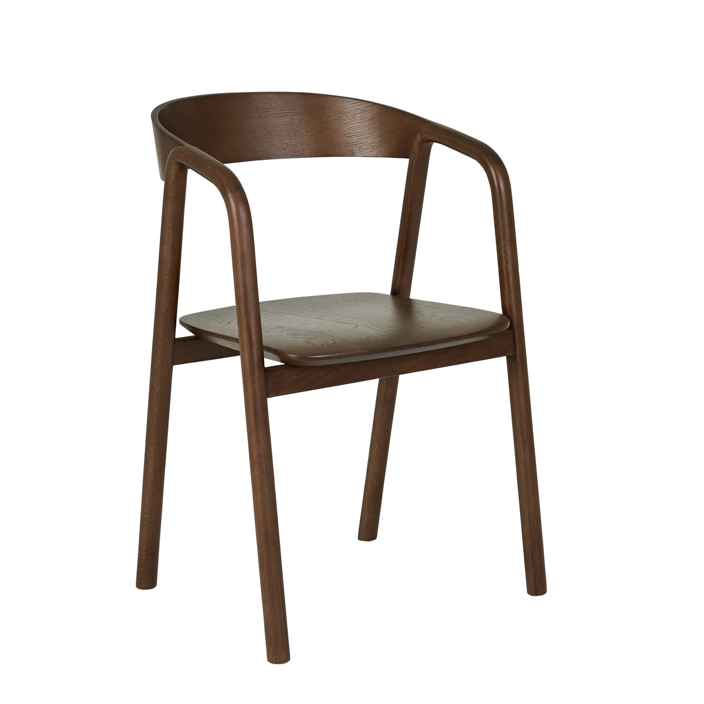 Inlay Dining Chair | Espresso Oak