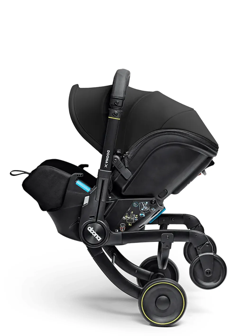 2025 „Doona X“ Autositz Nitro Schwarz