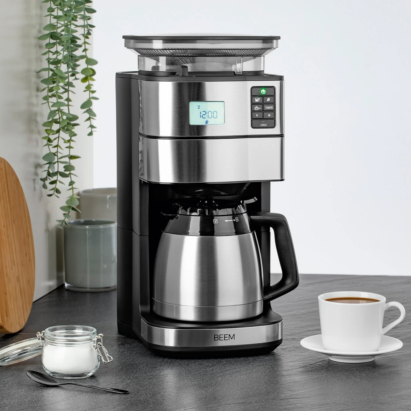 2025 FRESH-AROMA-PERFECT II – Cafetière à filtre avec broyeur intégré et carafe isotherme