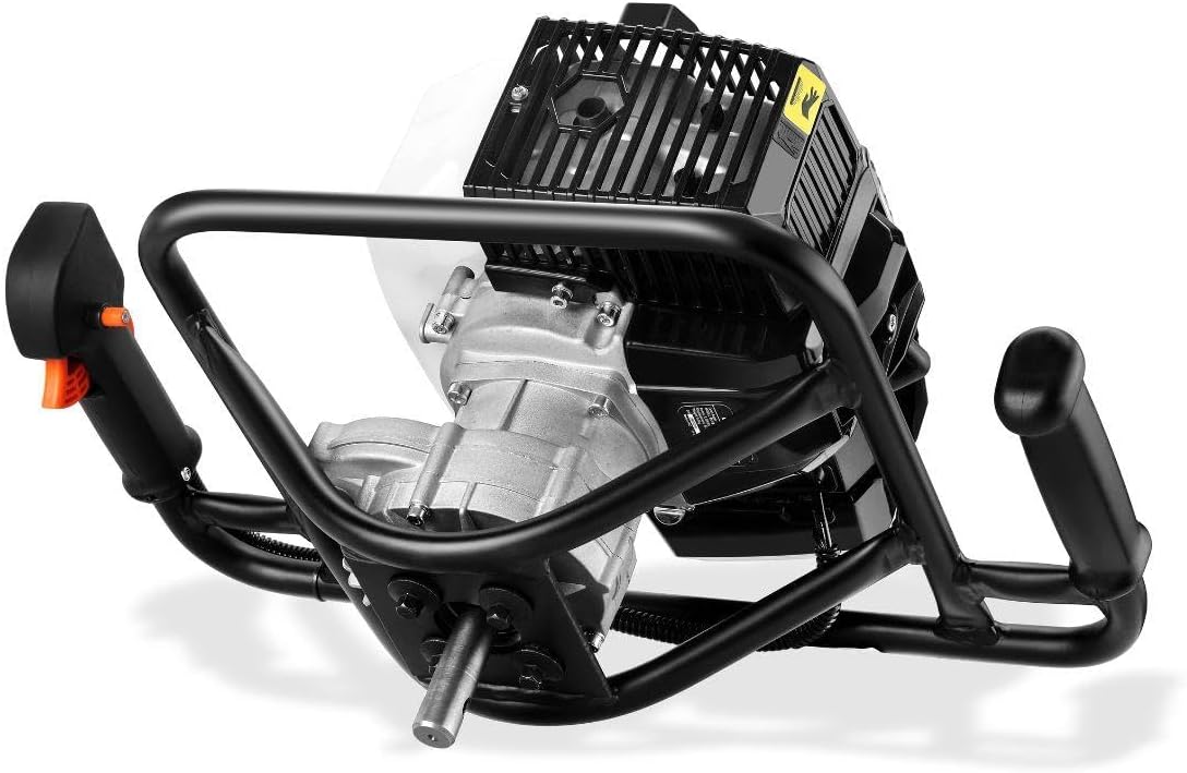 FUXTEC FX-EB152-3HP 52CC Benzin-Bohrmaschine mit 3 Bohrern 100/150/200 mm